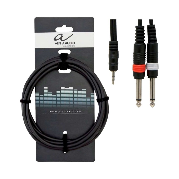 Alpha Audio 190.120, 1.5m Basic Line Y-Cable