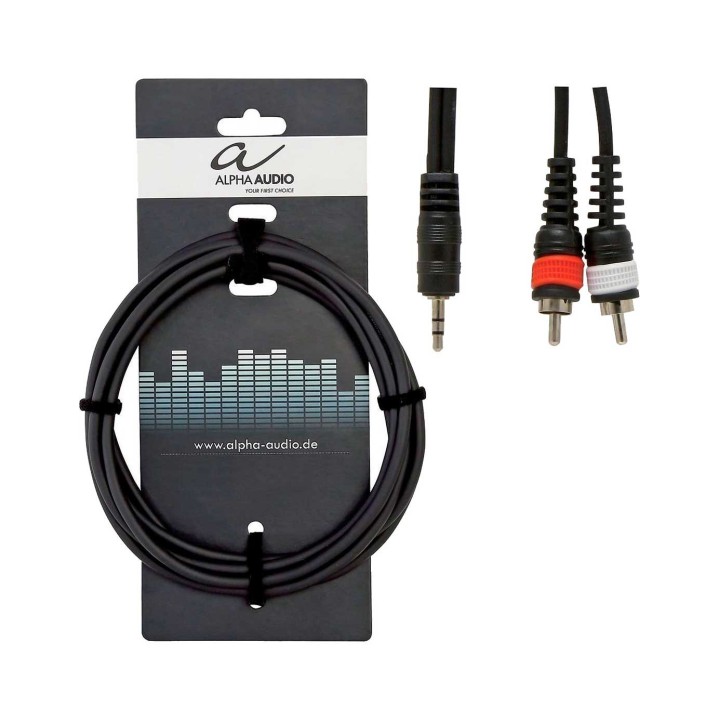 Alpha Audio 190.160, 1.5m Basic Line Y-Cable