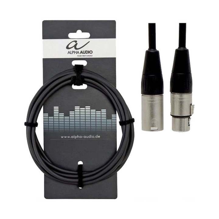Alpha Audio 190.555, 9m Pro Line Microphone Cable