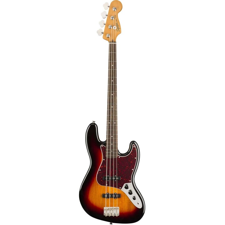 Squier Classic Vibe '60s Jazz Bass®, Indian Laurel Fingerboard, 3-Color Sunburst