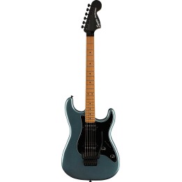 Squier Contemporary Stratocaster® HH FR, Roasted Maple Fingerboard, Gunmetal Metallic