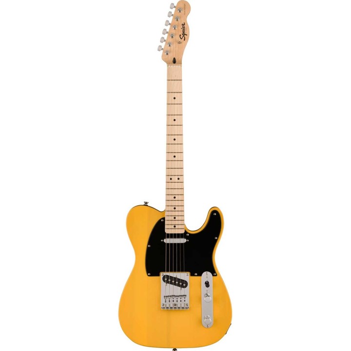 Fender Squier Sonic® Telecaster®, Maple Fingerboard, Butterscotch Blonde
