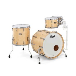 Pearl Masters Maple Gum MMG904XP/C186, 4-Piece Shell Set, Hand Rubbed Natural Maple