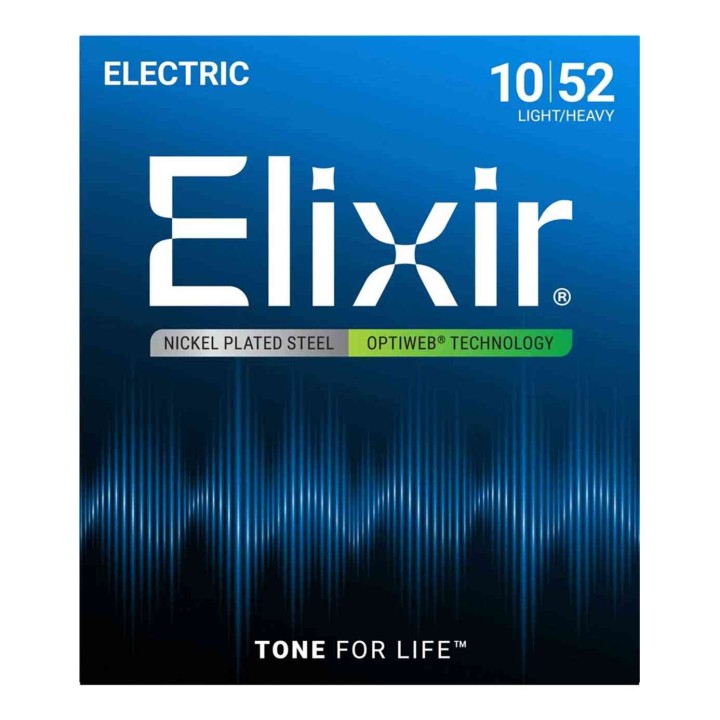 Elixir 19077 Optiweb Coated - Light / Heavy (.010-.052)