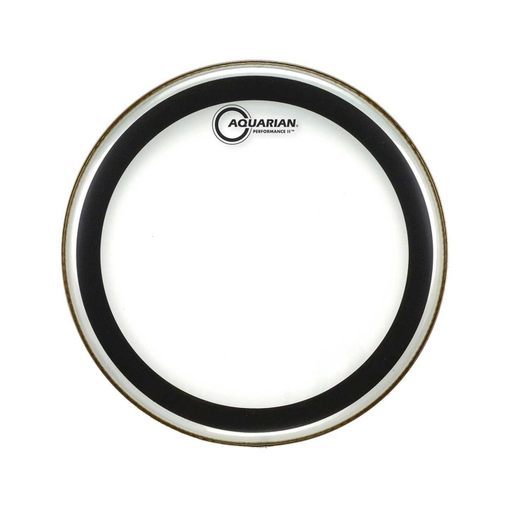 Aquarian PF14, 14" Performance II Series, Clear, Two 7 mil Ply Head